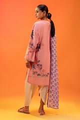 Unstitched Lawn 2 Piece Suit