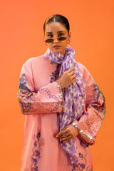 Unstitched Lawn 2 Piece Suit