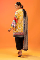 Unstitched Lawn 2 Piece Suit