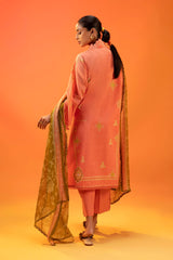 Unstitched Lawn 3 Piece Suit