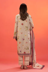 Unstitched Lawn 2 Piece Suit