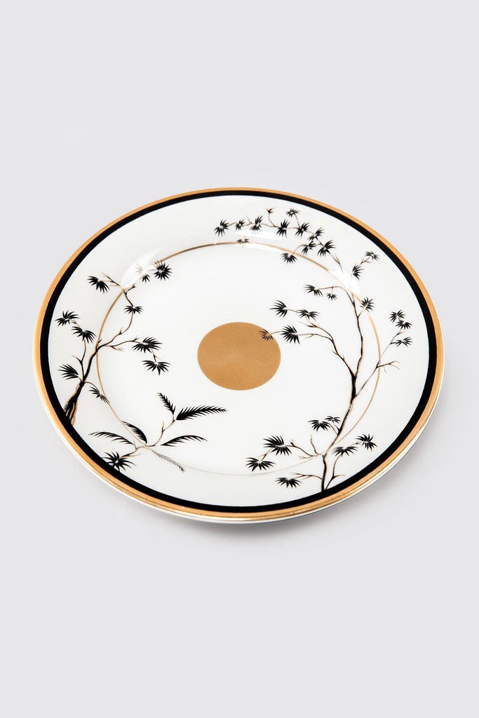 Midnight Bamboo (Quarter Plate)