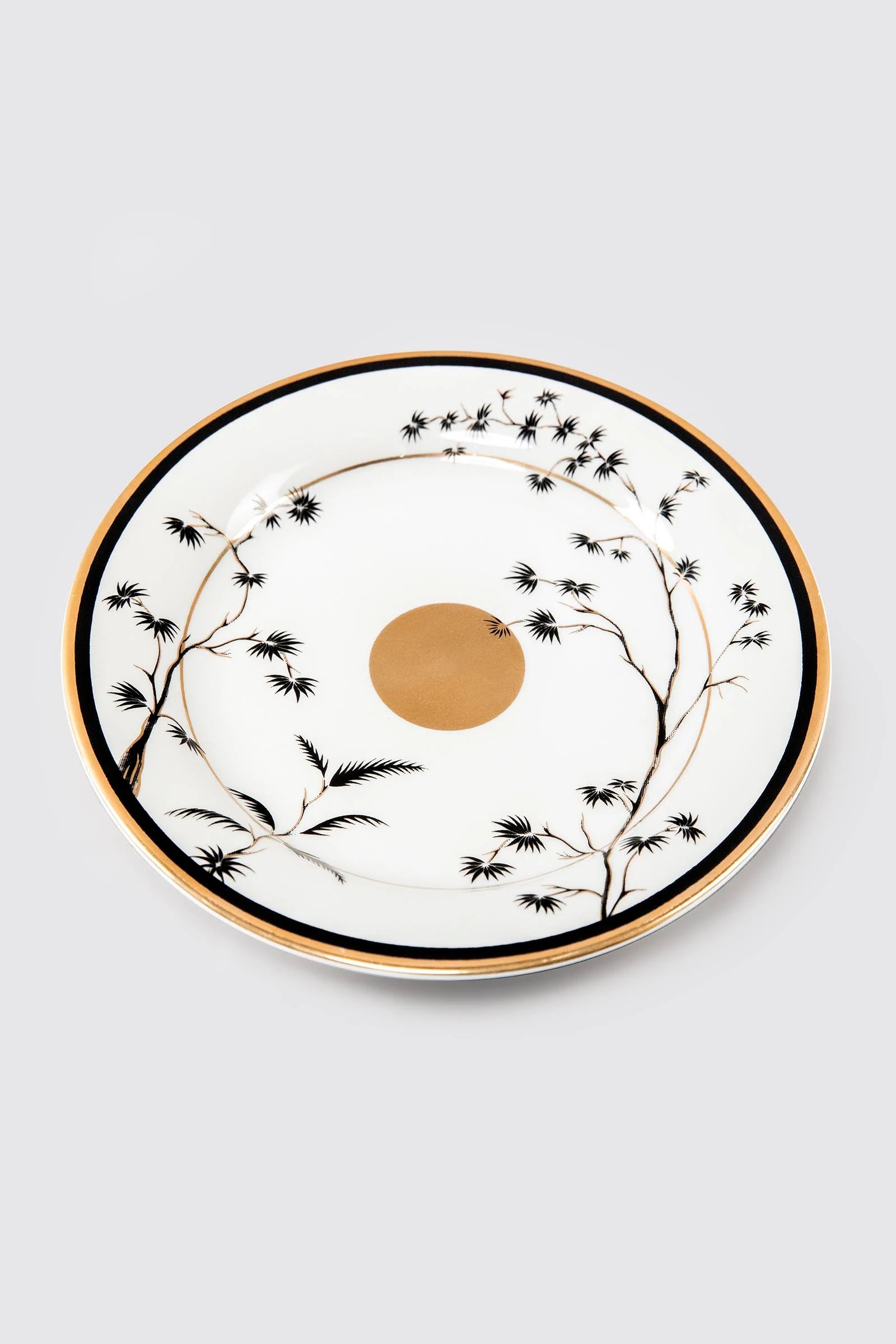 Midnight Bamboo (Quarter Plate)