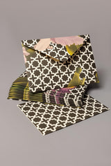 Inky Bloom Greeting Card