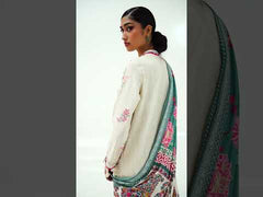 Unstitched Winter Slub 3 Piece Suit
