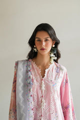 Unstitched Lawn 3 Piece Suit