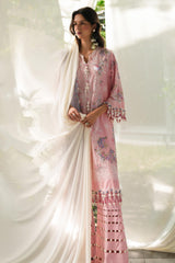 Unstitched Lawn 3 Piece Suit