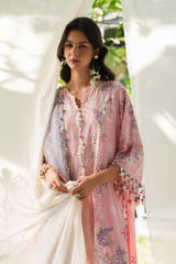 Unstitched Lawn 3 Piece Suit