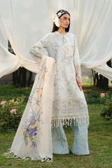Unstitched Lawn 3 Piece Suit