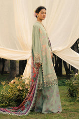 Unstitched Lawn 3 Piece Suit