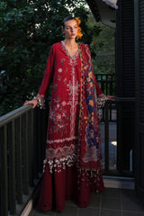 Unstitched Lawn 3 Piece Suit