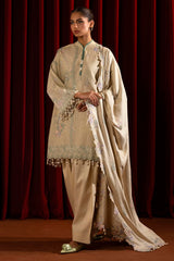 Unstitched Winter Slub 3 Piece Suit