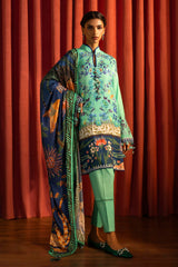 Unstitched Winter Linen 3 Piece Suit