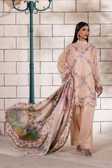 Unstitched 3 Piece Lawn Suit