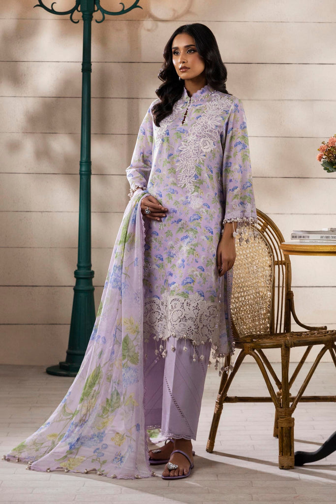 Unstitched 3 Piece Lawn Suit