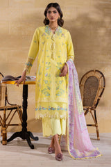 Unstitched 3 Piece Lawn Suit