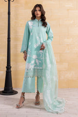 Unstitched 3 Piece Lawn Suit