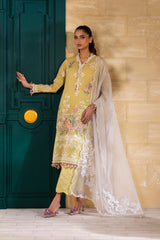 Unstitched 3 Piece Lawn Suit