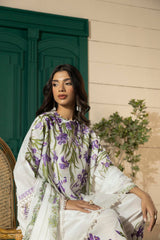 Unstitched 3 Piece Lawn Suit