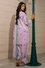 Unstitched 3 Piece Lawn Suit