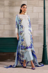 Unstitched 3 Piece Lawn Suit