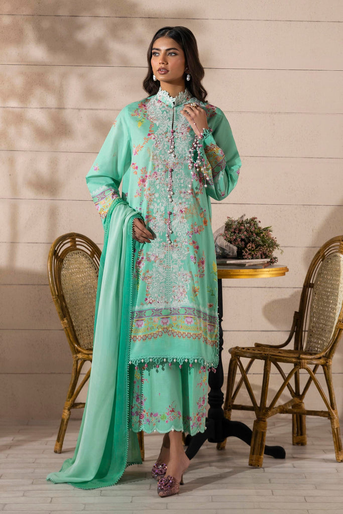 Unstitched 3 Piece Lawn Suit