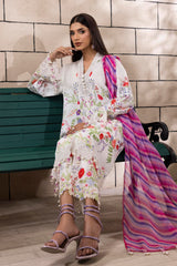 Unstitched 3 Piece Lawn Suit