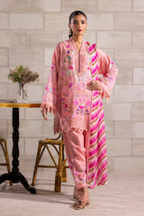 Unstitched 3 Piece Lawn Suit