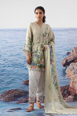 Unstitched Lawn 3 Piece Suit