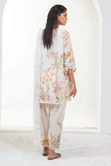 Unstitched Lawn 3 Piece Suit