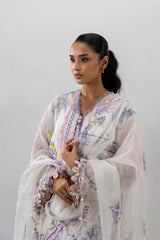 Unstitched Lawn 3 Piece Suit