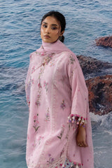 Unstitched Woven net 3 Piece Suit