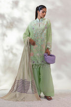 Unstitched Lawn 3 Piece Suit