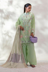 Unstitched Lawn 3 Piece Suit