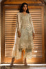 Stitched Mint Green Embroidered Shirt + Culotte + Dupatta
