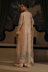 Unstitched Organza 3 Piece Suit