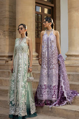 Unstitched Organza 3 Piece Suit