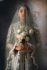 Unstitched Organza 3 Piece Suit