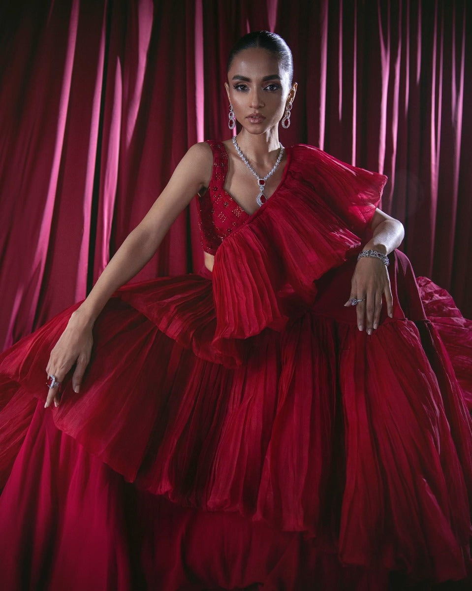 Scarlet Ruffles (P-284)