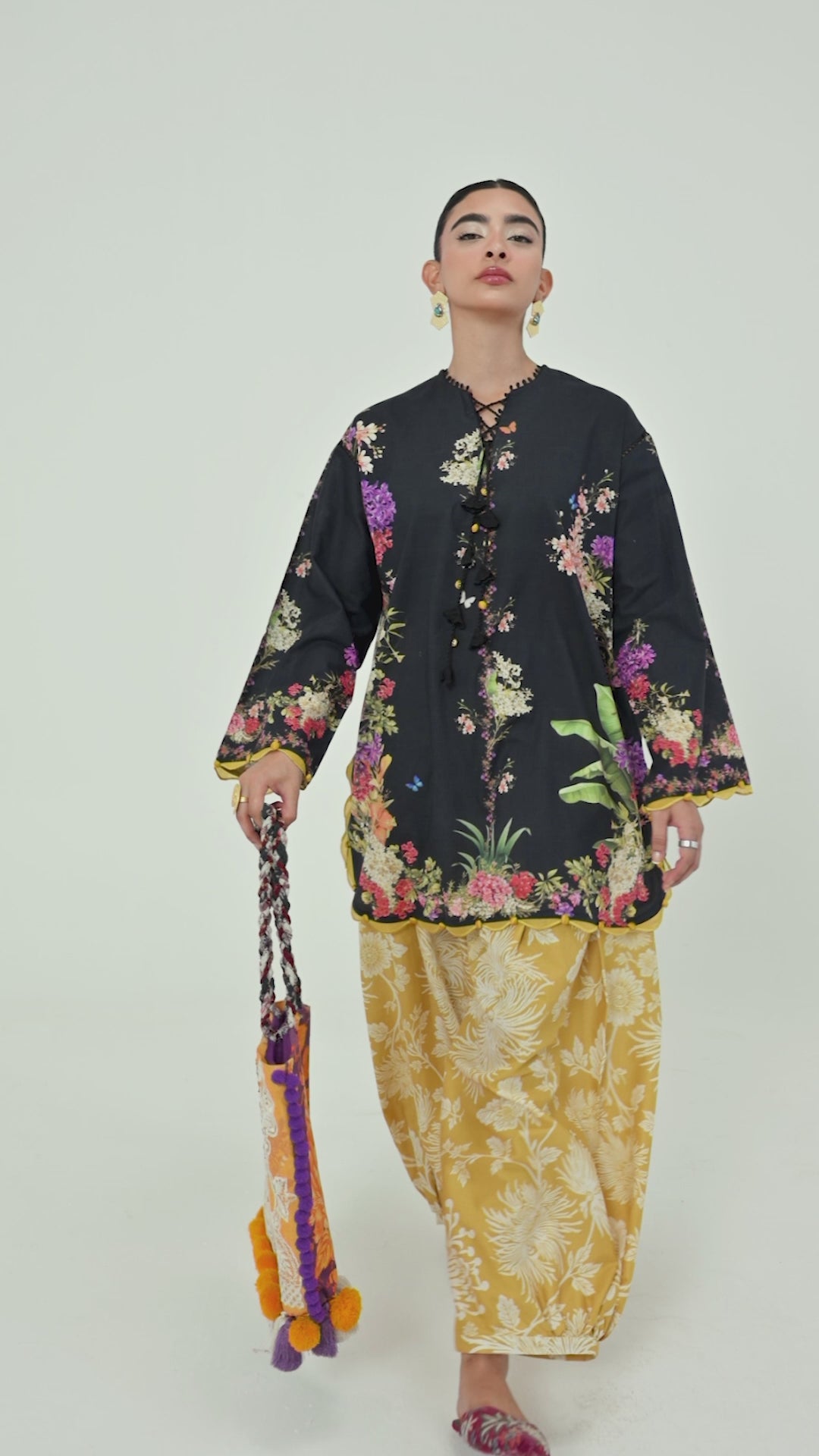 Unstitched Printed 2 Piece Lawn Suit