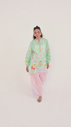 Unstitched Printed 2 Piece Lawn Suit