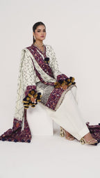 Unstitched 3 Piece Slub Suit