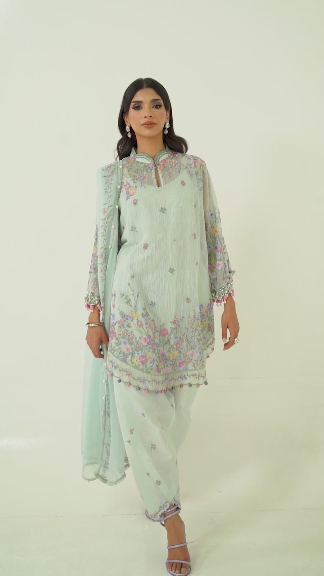 Unstitched 3 Piece Lawn Suit