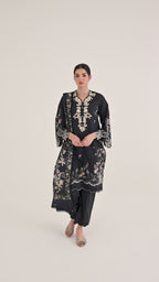 Unstitched Embroidered 3 Piece Lawn Suit