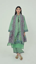 Unstitched Printed 3 Piece Lawn Suit