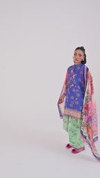Unstitched Printed 3 Piece Lawn Suit