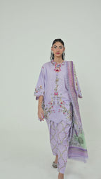Unstitched Printed 3 Piece Lawn Suit