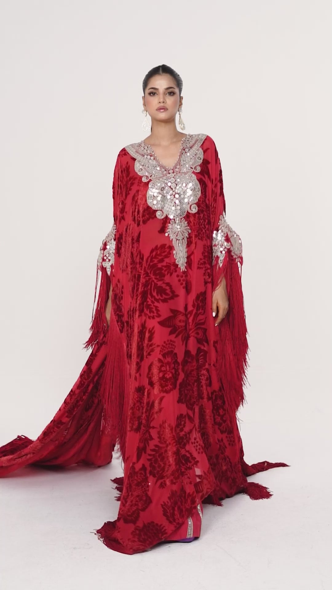 Unstitched 3 Piece Polachi Suit