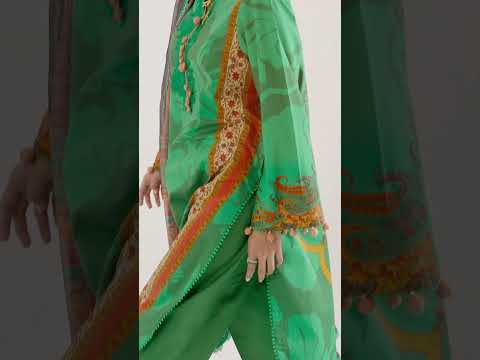 Unstitched 3 Piece Lawn Suit