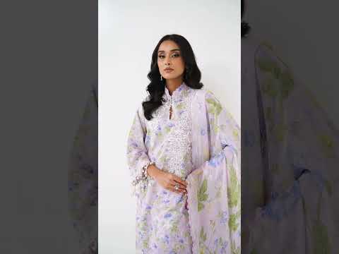 Unstitched 3 Piece Lawn Suit